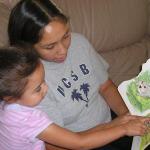 St. Vincent's of Santa Barbara: Mother and daughter reading together