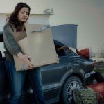 Safe Parking Program - young woman and her car